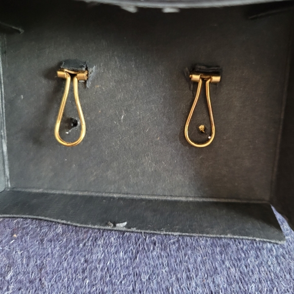 Franklin Mint Jackie Kennedys   faux pearl earrings - Picture 4 of 9